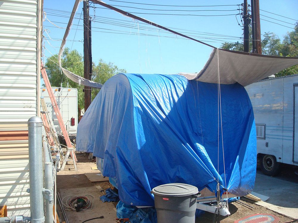 How do I tarp my trailer? Vintage Trailer Talk