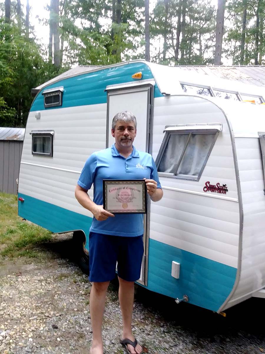 Bryan Maynard With Diploma In Hand