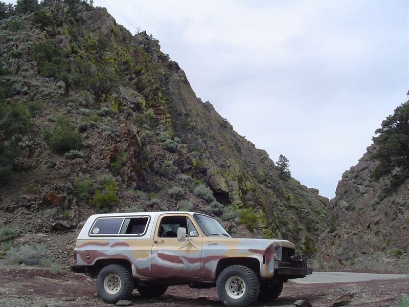 A Very Colorful Area Of Westgard Pass